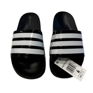 Adidas Women's Adilette Shower Slides in Black, Size 6 thumbnail 3