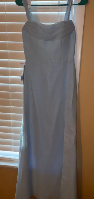 Azazie Dress Blue thumbnail 1