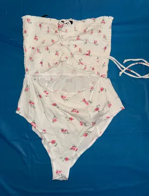 Floral Bodysuit Forever 21 thumbnail 1