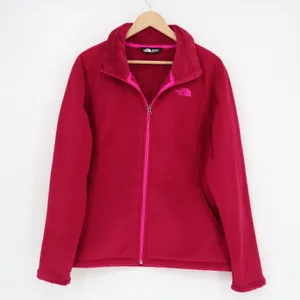 The North Face Womens Full Zip Fleece Jacket Magenta Pink Size L thumbnail 2
