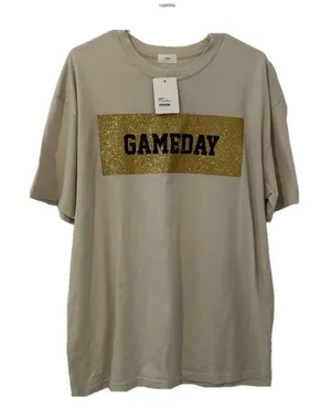 NWT Gameday Shirt Black Size L thumbnail 1