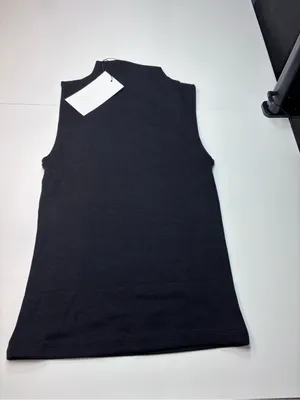 Zara Modal Cotton Blend Black Sleeveless Tank Top NWT Size M thumbnail 7