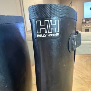 Helly Hansen W Veierland 2 Rubber Boots Black Tall Rain Boots Womens 8 thumbnail 10