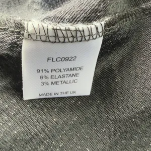 Flounce Club London Wrap Mini Size 10 Dress Metallic Y2K Indie Sleaze Retro thumbnail 13