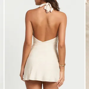 Showpo Imari Mini Halter Dress thumbnail 3