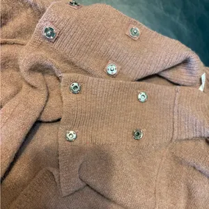 Free People Soft Mauve Knit Cardigan Wool and Alpaca Blend. Size M thumbnail 14
