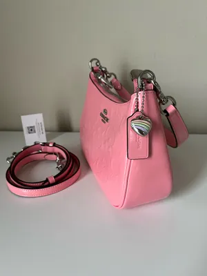 Coach Teri Shoulder Bag In Signature Leather With Heart Charm thumbnail 4