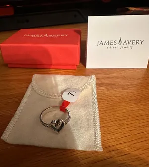 NWT James Avery heart ring  thumbnail 1