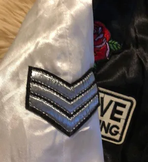 Bomber Jacket with Patches thumbnail 8