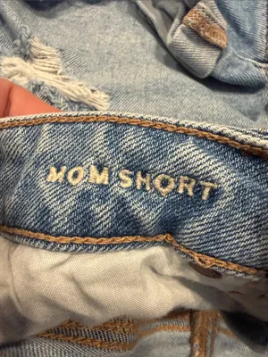 American Eagle outfitters mom jeans shorts size 0 thumbnail 7
