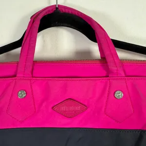 MZ Wallace Soho Tote Punch Dawn Colorblock Travel Nylon Medium NO STRAP thumbnail 3