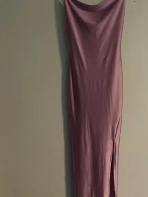 Popular 21 Women’s Maxi Slip Dress in Mauve thumbnail 2