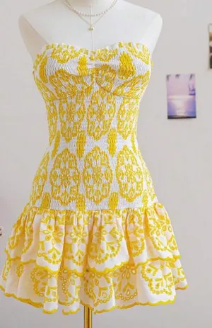 Shein Strapless Dress Mini thumbnail 1
