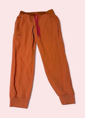 Figs Women's Burnt Orange Zamora Jogger Scrubs thumbnail 1