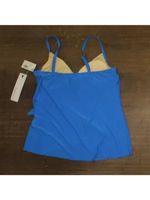 Magicsuit Swimwear Solids Carma Underwire Adjustable Tankini Top Sky Blue 14 thumbnail 2