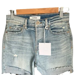 Pistola - NWT Mid Rise Cut Off Shorts Sz 27 thumbnail 2