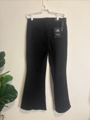 NWT Anthropologie purchase PAIGE Black Marlow skimmer Flare Jeans for Women thumbnail 5