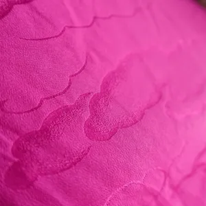 Vintage 90s Hot Pink 100% Silk Cloud Print Wide Strap Tank Top Blouse Size S thumbnail 3