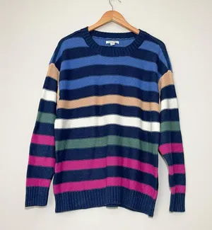 American Eagle Striped Sweater Multicolored thumbnail 1