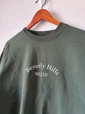 Green Pretty Little Things Crewneck  thumbnail 3