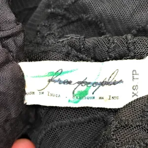 Free People Black‎ Lace Skirt thumbnail 5