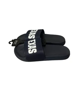 Walmart NWT Texas Slip On Slider Sandals Navy Unisex W9/M8 Everyday Beachwear Pool thumbnail 3