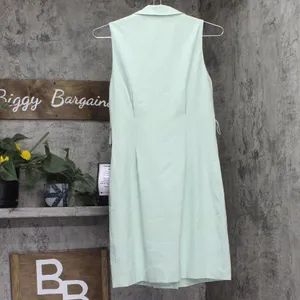 NEW City Studio Juniors Sleeveless Button-Front Dress 1750SU4AT1 Mint Green S thumbnail 2