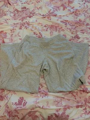 Hollister Heather Gray Sweatpants Lounge Pants Size M thumbnail 3