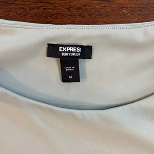 Express Light Cream Short Sleeve Top thumbnail 2