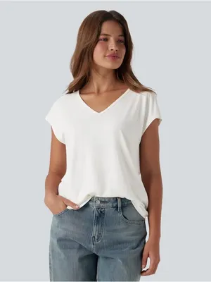 HALARA V Neck Short Sleeve Casual T-Shirt | M thumbnail 3