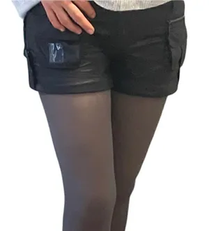 sexy shorts, size S, Black thumbnail 1