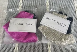 NWT Black Halo Face Mask Bundle thumbnail 1