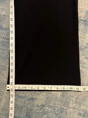 Lululemon Black Wide Leg Still Pants Size 8 Short (29" Inseam) thumbnail 7