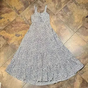 BTFBM Full Length Animal Print Back Cutout Summer Dress XL thumbnail 5