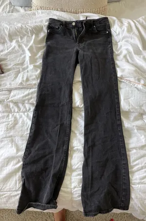 Black jeans bootcut high waisted Gray Size 2 thumbnail 1