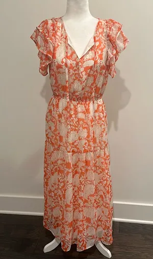 NWT THML Midi Dress Size M thumbnail 1