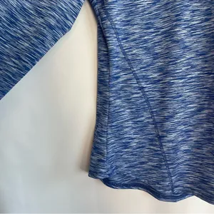 ScrubStar Premium Collection Underscrub Top Women L Active Base Layer Blue Soft thumbnail 5