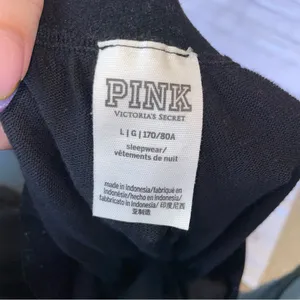 Victoria’s Secret Black Knit Pajama Pants thumbnail 7