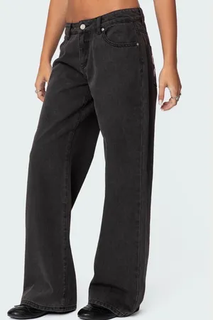 Edikted black jeans thumbnail 2