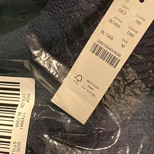 NWT J. Crew Textured Curved Waist Cheeky Bikini Bottom High Cut Leg M Navy Blue thumbnail 5