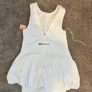 NWT Free People Movement Hot Shot Bubble Set in white women's small relaxed fit thumbnail 9