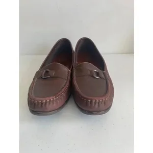 Women's SAS Brown Leather‎ Loafers Size 7.5 Narrow GUC! thumbnail 2