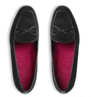 Munro Women’s Rossa Black Suede Slip-On Loafers Size 10 thumbnail 1