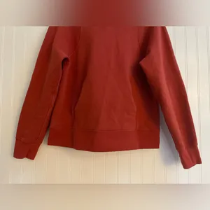 LULULEMON Loungeful Hoodie Sweatshirt Pullover Fleece in Red Rock Size 6 thumbnail 10