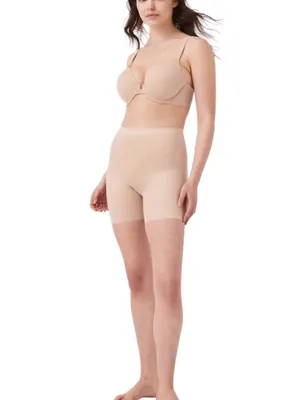 NWT Spanx Invisible Shaping Control Girl Short in Champagne Beige Size 3X thumbnail 2