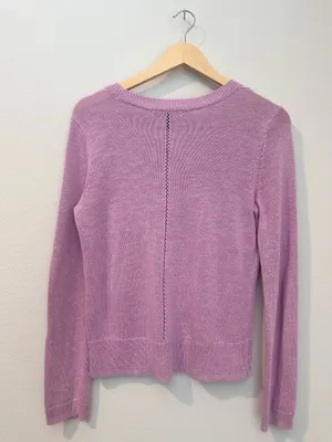 Banana Republic Purple Sweater thumbnail 2