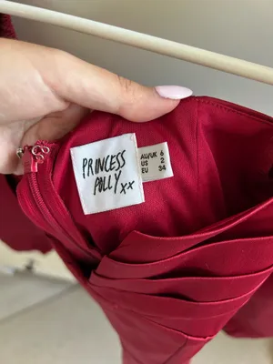 Wine Princess Polly Mini Dress thumbnail 3