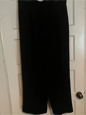 Steve Madden Black Wide-Leg Pleated Trousers thumbnail 7