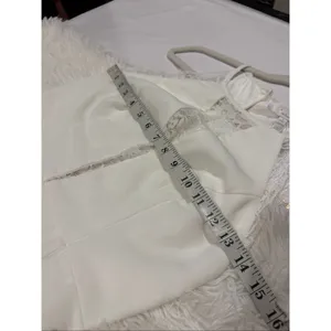 NEW Lulus Romantic Mood Lace Sleeveless Maxi Dress in White Small thumbnail 5