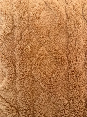Daisy Fuentes Teddy Fleece Quarter Zip Pullover Camel Brown Size S NWT thumbnail 2